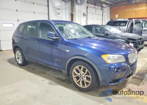 2011 BMW X3 xDrive35I z USA, uszkodzony, nr VIN 5UXWX7C55BL733540